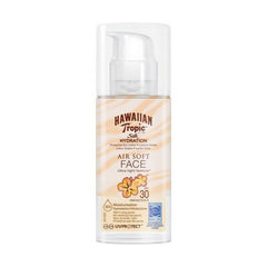 Facial Sun Cream Silk Air Soft Silk Air Soft Face Spf 30 50 ml Spf 30 - Hawaiian Tropic Maroc - Aylal Beauty