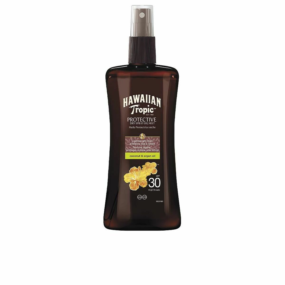 Sunscreen Oil Hawaiian Tropic Coconut Argan Spf 30 Coconut Argan 200 ml - Hawaiian Tropic Maroc - Aylal Beauty