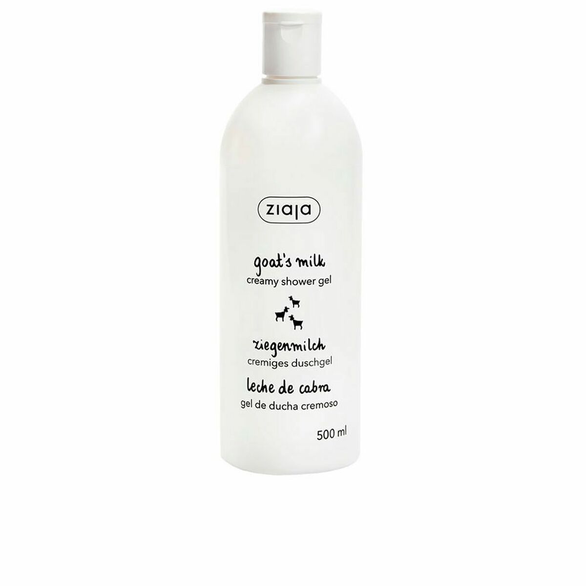 Shower Gel Goat's milk Creamy (500 ml) - Ziaja Maroc - Aylal Beauty