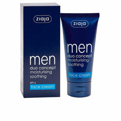 Hydrating Facial Cream Men Spf 6 (50 ml) - Ziaja Maroc - Aylal Beauty