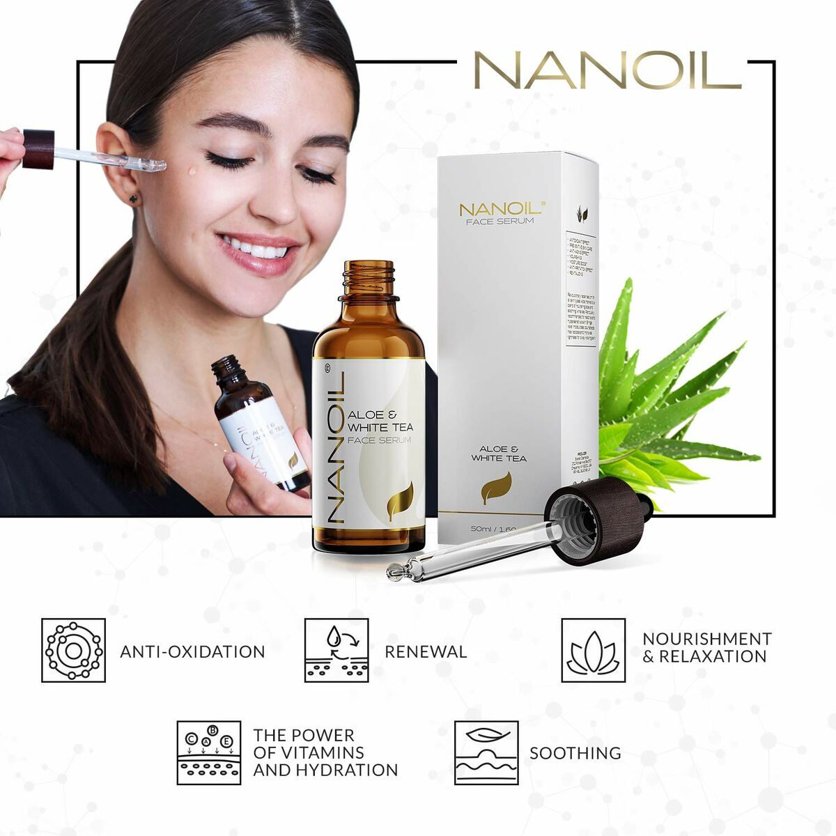 Antioxidant Serum (50 ml) - Nanoil Maroc - Aylal Beauty Antioxidant Serum (50 ml) - Nanoil Maroc - Aylal Beauty