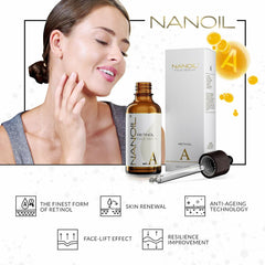 Anti-Ageing Serum Nanoil Retinol (50 ml) - Nanoil Maroc - Aylal Beauty
