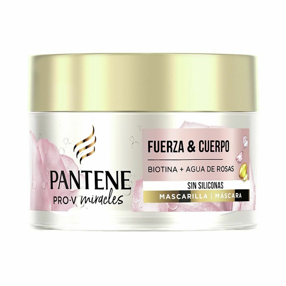 Restorative Hair Mask Pantene Miracle Volumen Nutricion Rose water Biotin 160 ml - Pantene Maroc - Aylal Beauty