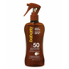 Protective Oil Babaria F-50 200 ml Coconut Spray - Babaria Maroc - Aylal Beauty