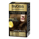 Permanent Dye Olio Intense Ammonia-free Nº 5,86 Brown Caramel - Syoss Maroc - Aylal Beauty