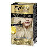Permanent Dye Olio Intense Ammonia-free Nº 10,50 Light Ash Blonde - Syoss Maroc - Aylal Beauty
