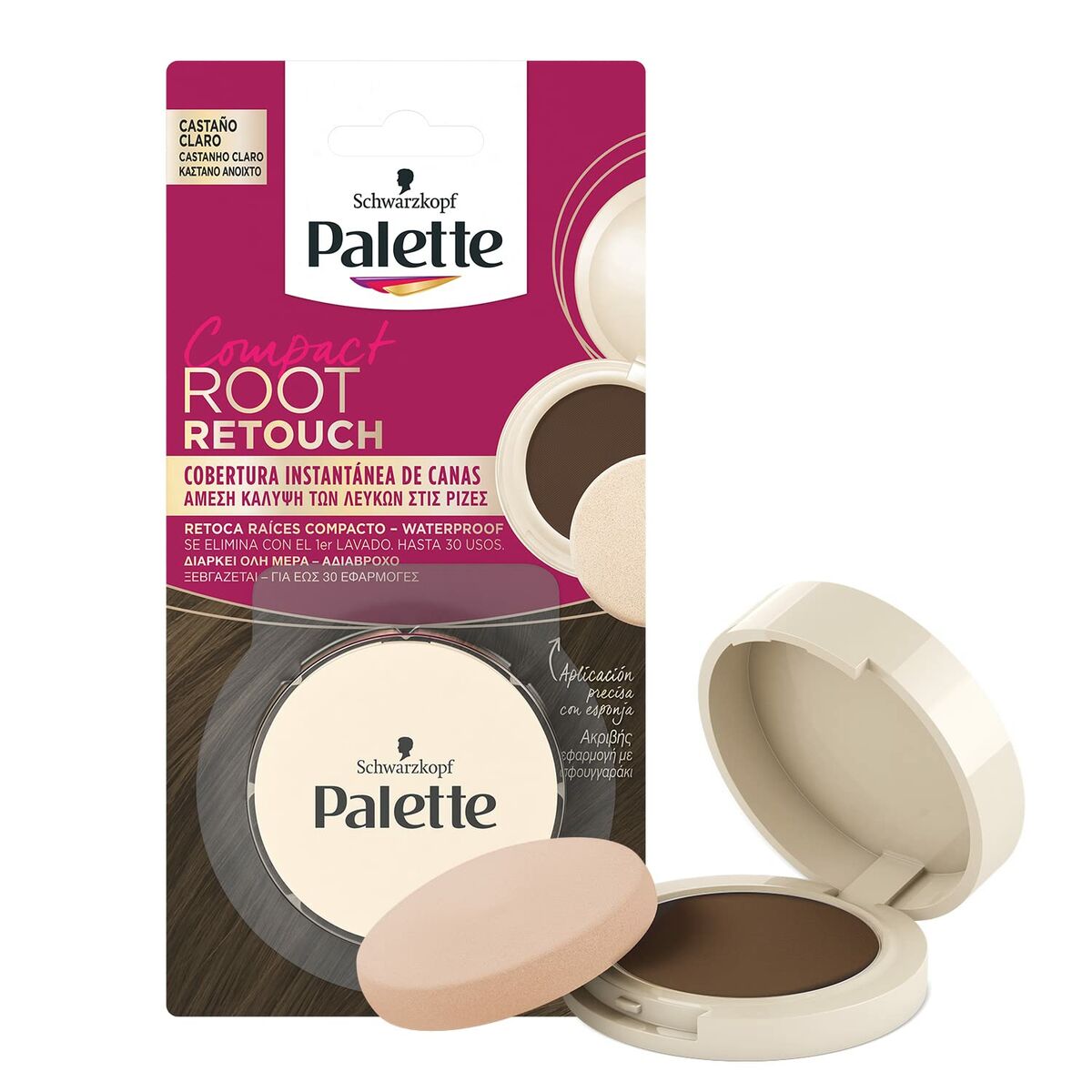 Roots Concealer Root Retouch Compact Light Brown 3 g - Schwarzkopf Maroc - Aylal Beauty