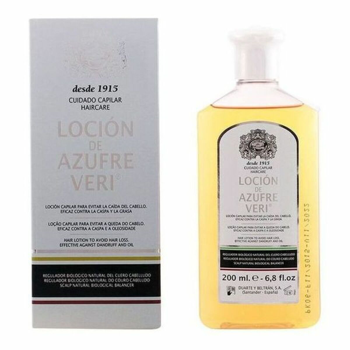Anti-Hair Loss Lotion Azufre Veri Azufre Veri - Azufre Veri Maroc - Aylal Beauty