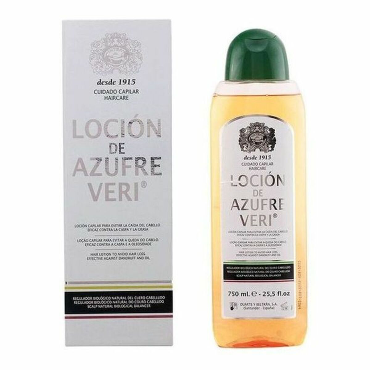 Anti-Hair Loss Lotion Azufre Veri Azufre Veri - Azufre Veri Maroc - Aylal Beauty Anti-Hair Loss Lotion Azufre Veri Azufre Veri - Azufre Veri Maroc - Aylal Beauty