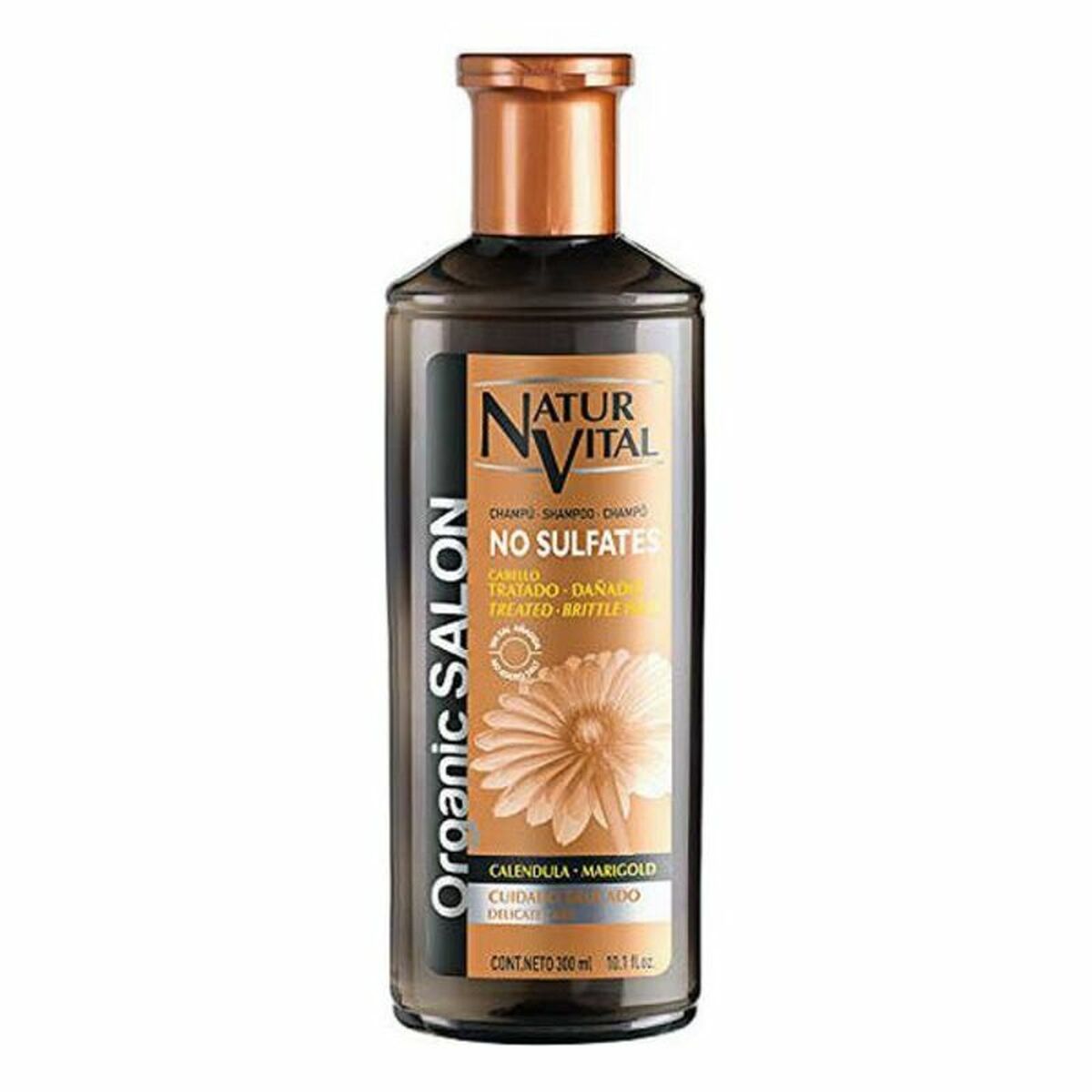 Shampoo Organic Salon 7050S 300 ml (300 ml) - Naturvital Maroc - Aylal Beauty