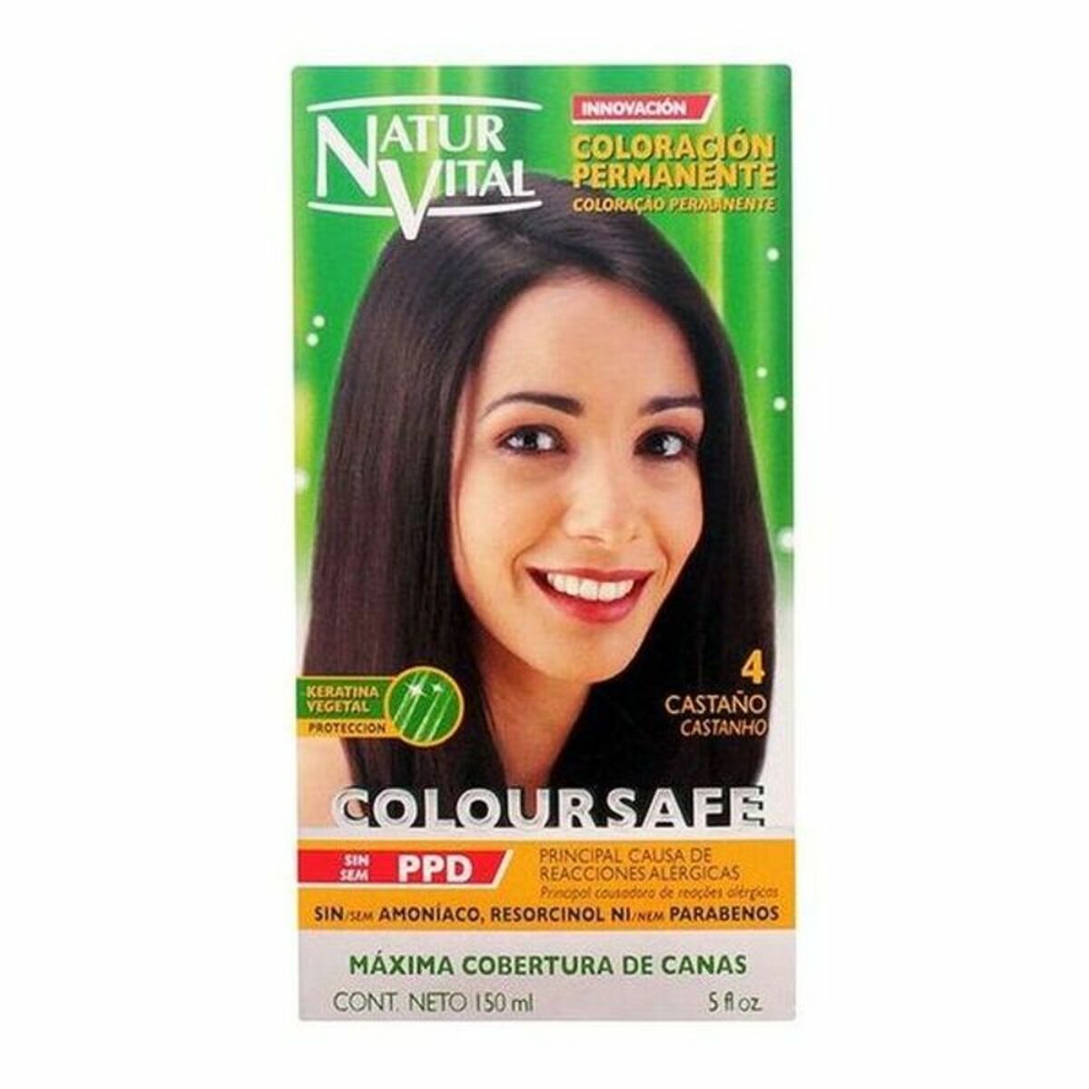 Dye No Ammonia Coloursafe 2526103 (150 ml) - Naturaleza y Vida Maroc - Aylal Beauty