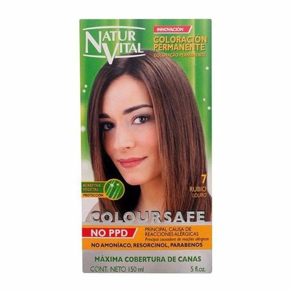 Dye No Ammonia Coloursafe 8414002078080 (150 ml) - Naturaleza y Vida Maroc - Aylal Beauty