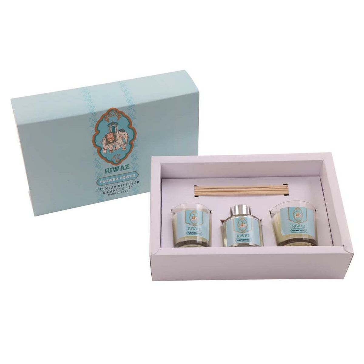 Candle Set (5 Units) - DKD Home Decor Maroc - Aylal Beauty