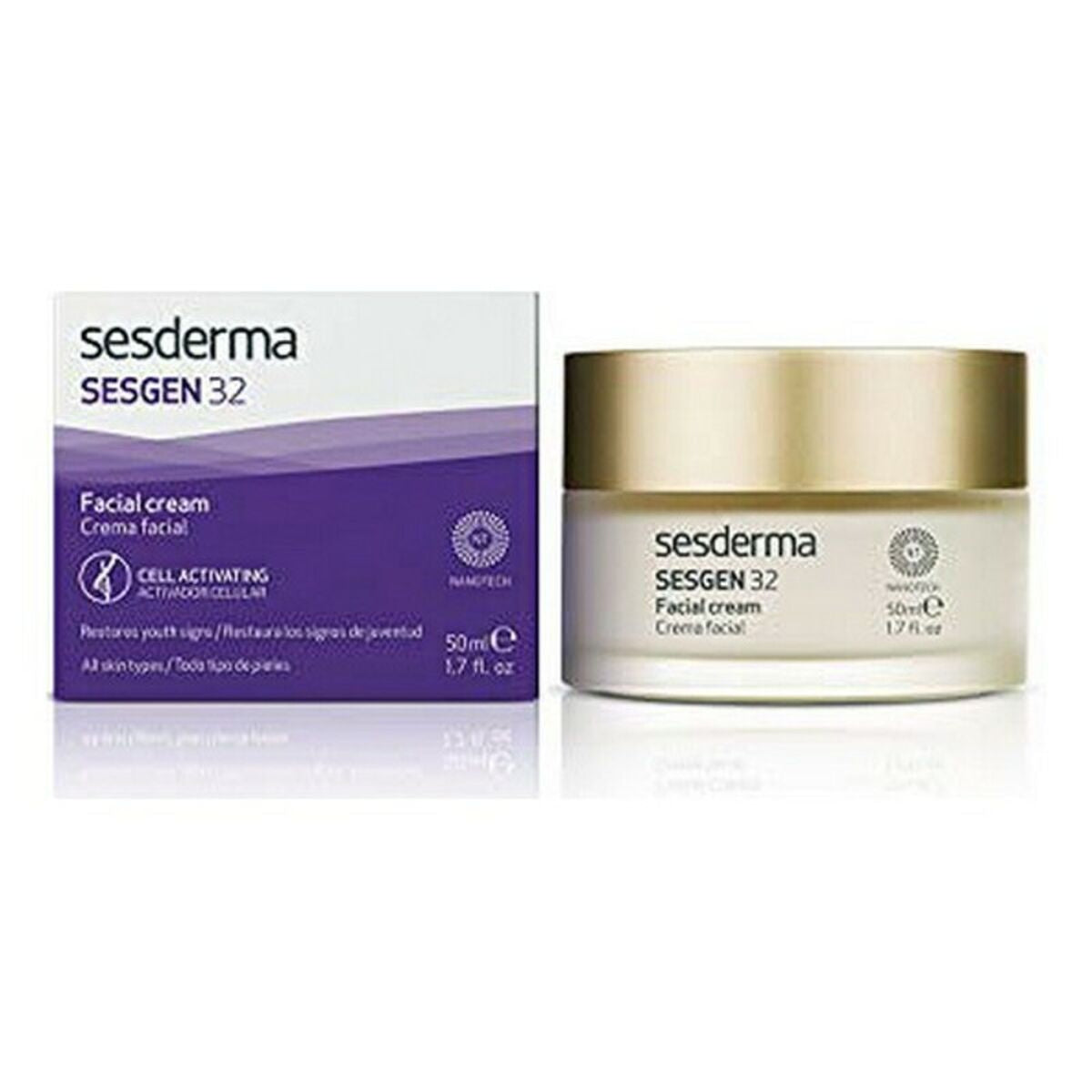 Facial Cream Sesgen 32 Sesderma (50 ml) - Sesderma Maroc - Aylal Beauty