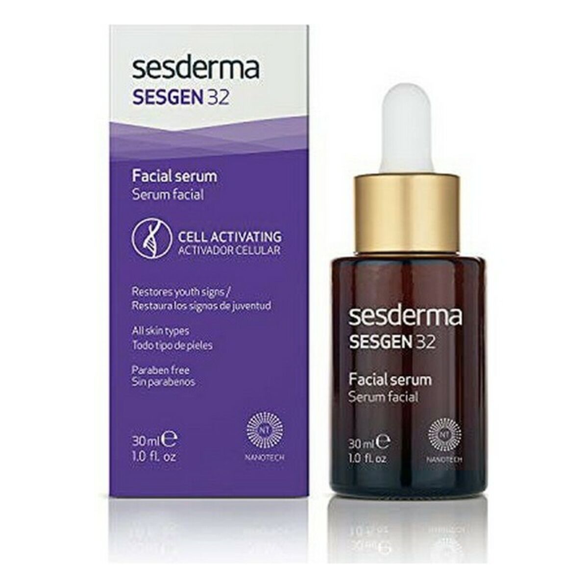 Facial Serum Sesgen 32 8429979252180 (30 ml) 30 ml - Sesderma Maroc - Aylal Beauty