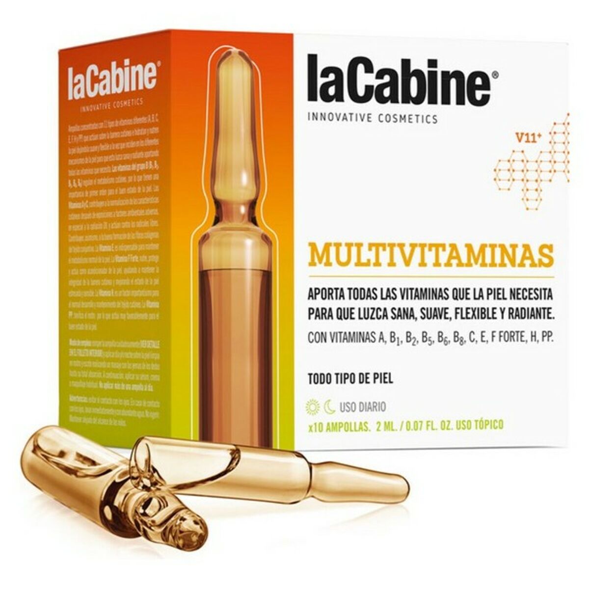 Ampoules Multi Vitanim (10 x 2 ml) - laCabine Maroc - Aylal Beauty