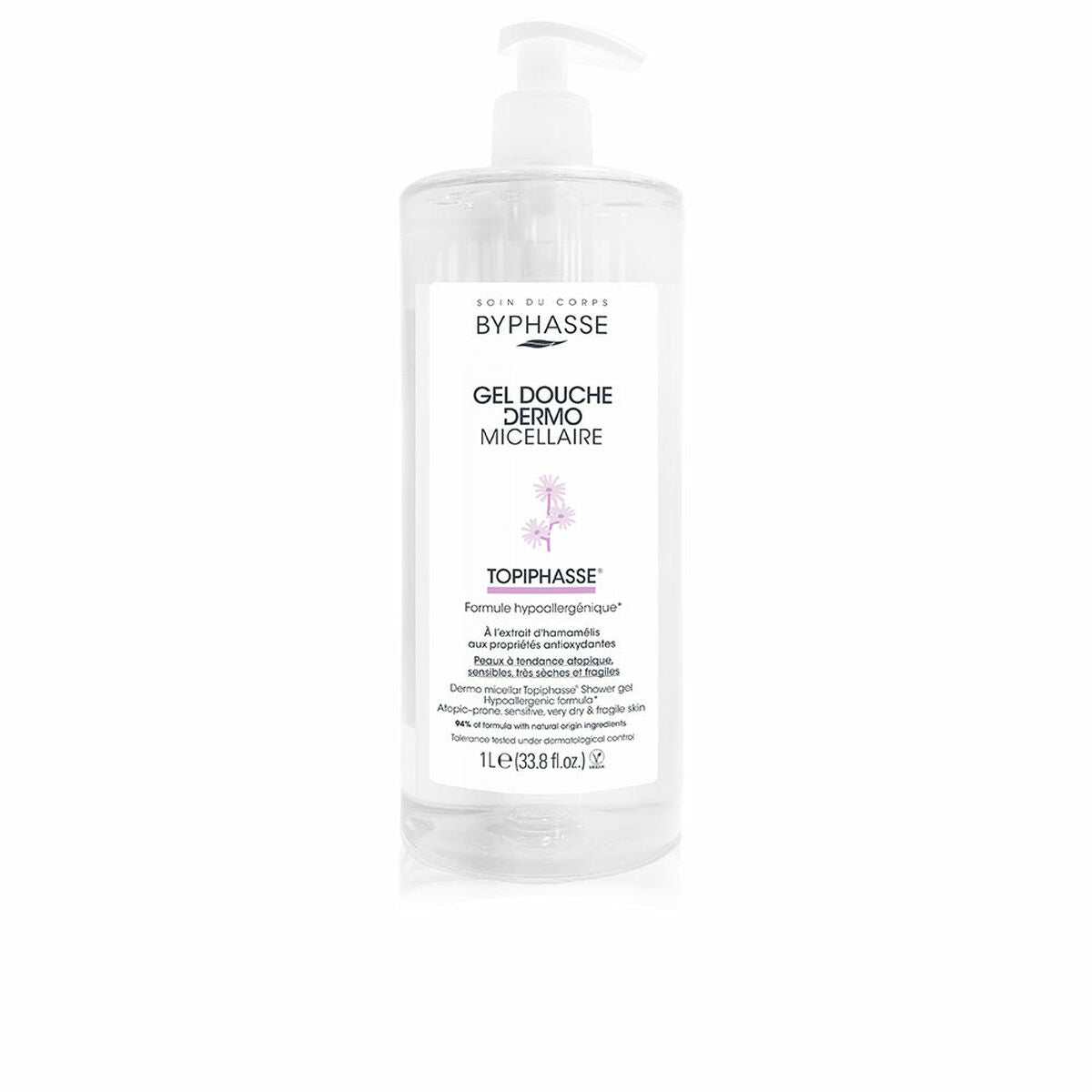 Dermoprotective Bath Gel Micellar 1 L - Byphasse Maroc - Aylal Beauty