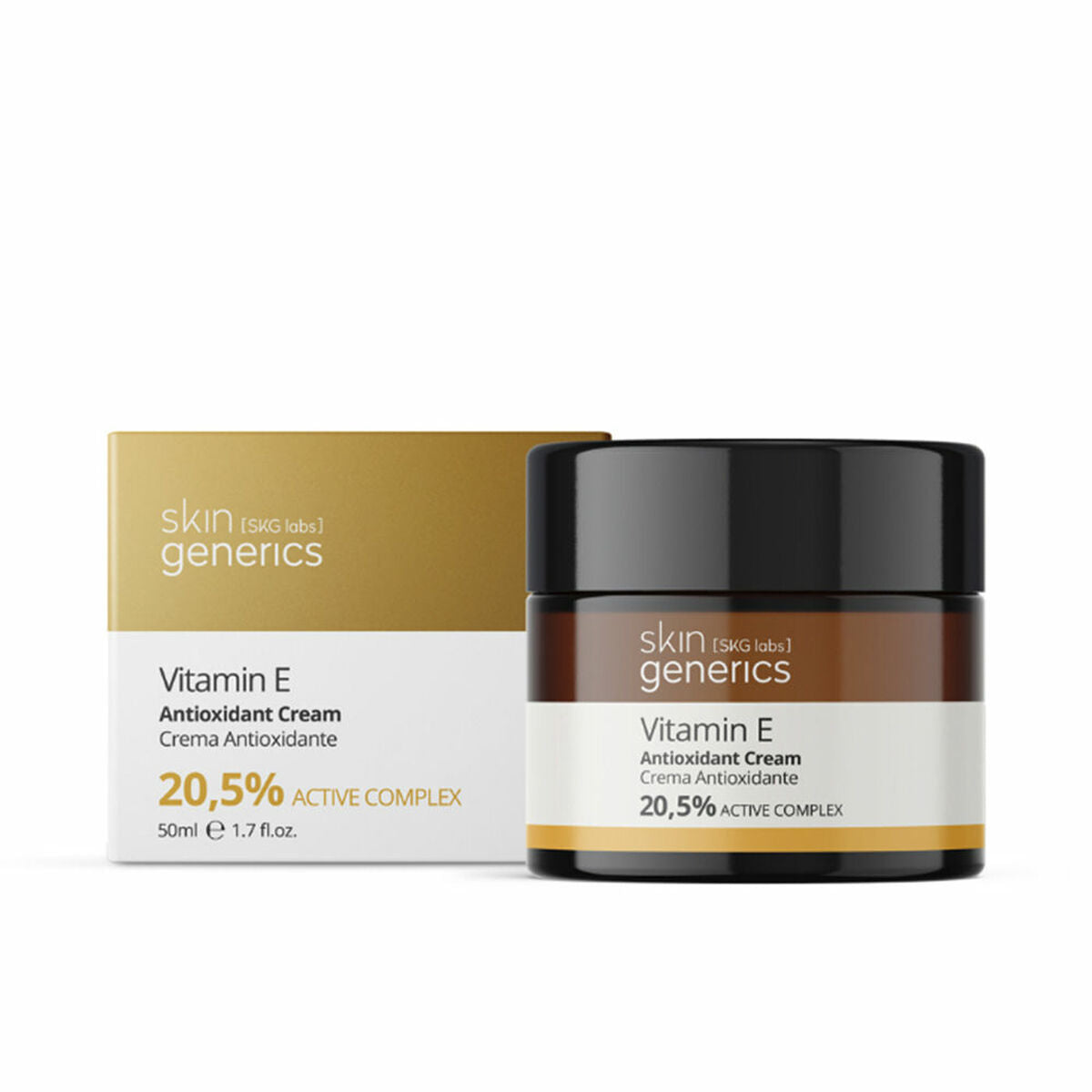 Antioxidant Cream Skin Generics Vitamin E 50 ml - Skin Generics Maroc - Aylal Beauty
