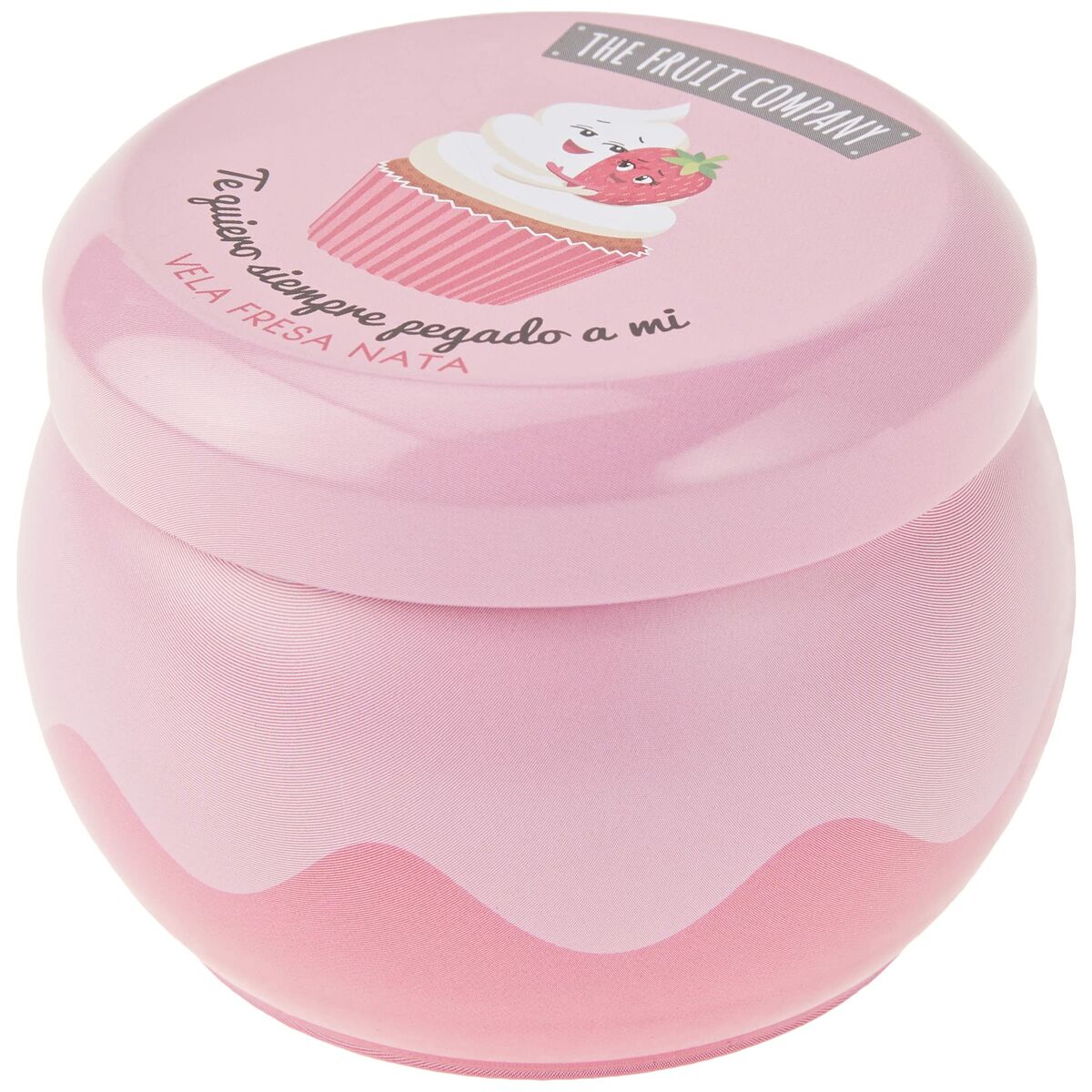 Scented Candle The Fruit Company Strawberry 150 g Custard - The Fruit Company Maroc - Aylal Beauty Scented Candle The Fruit Company Strawberry 150 g Custard - The Fruit Company Maroc - Aylal Beauty