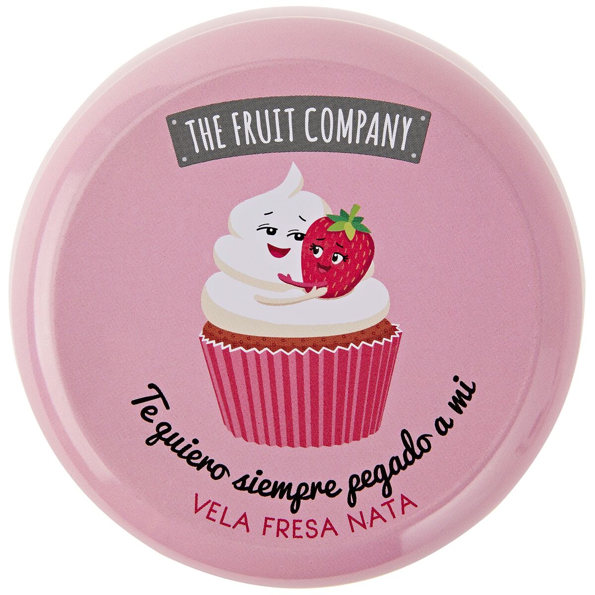 Scented Candle The Fruit Company Strawberry 150 g Custard - The Fruit Company Maroc - Aylal Beauty Scented Candle The Fruit Company Strawberry 150 g Custard - The Fruit Company Maroc - Aylal Beauty