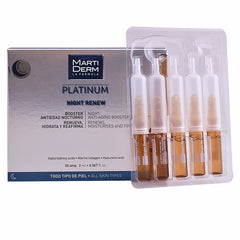 Ampoules Martiderm Platinum Night Renew - Martiderm Maroc - Aylal Beauty