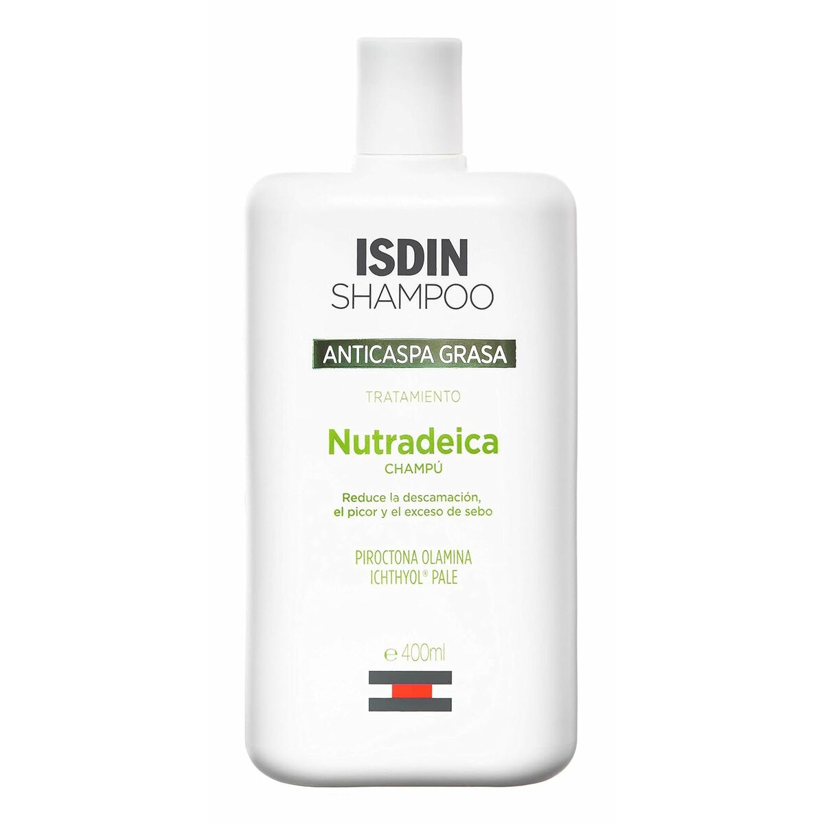 Anti-Grease Shampoo Nutradeica Anti-dandruff 400 ml - Isdin Maroc - Aylal Beauty