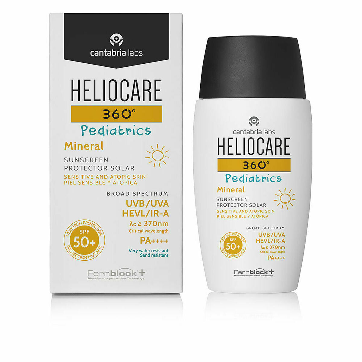 Sunscreen for Children Heliocare Pediatrics SPF 50+ 50 ml - Heliocare Maroc - Aylal Beauty