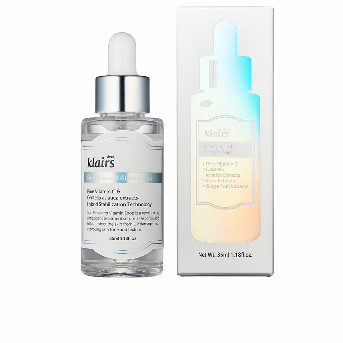 Antioxidant Serum Klairs Freshly Juiced 35 ml - Klairs Maroc - Aylal Beauty