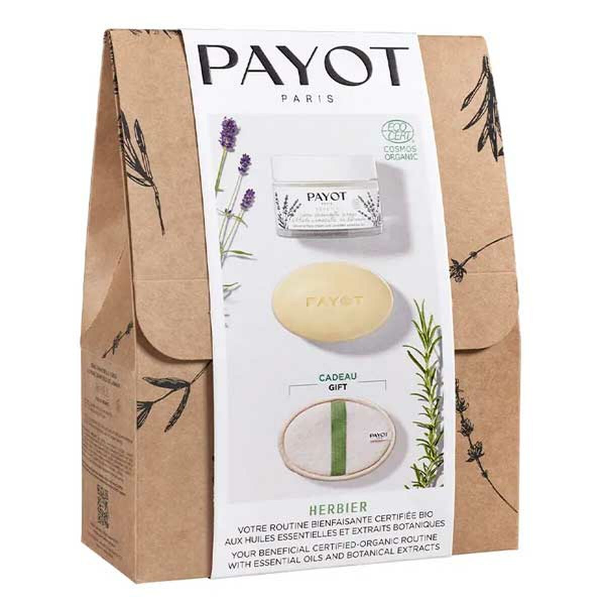 Facial Make Up Remover Herbier Ritual 3 Pieces - Payot Maroc - Aylal Beauty Facial Make Up Remover Herbier Ritual 3 Pieces - Payot Maroc - Aylal Beauty