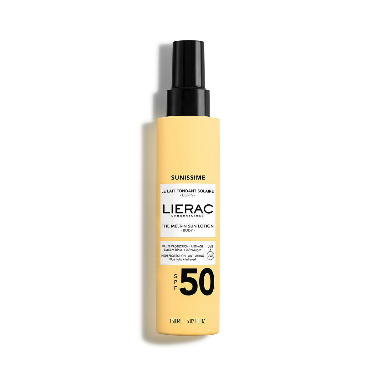 Sun Milk SUNISSIME Spf 50 150 ml Anti-ageing - Lierac Maroc - Aylal Beauty