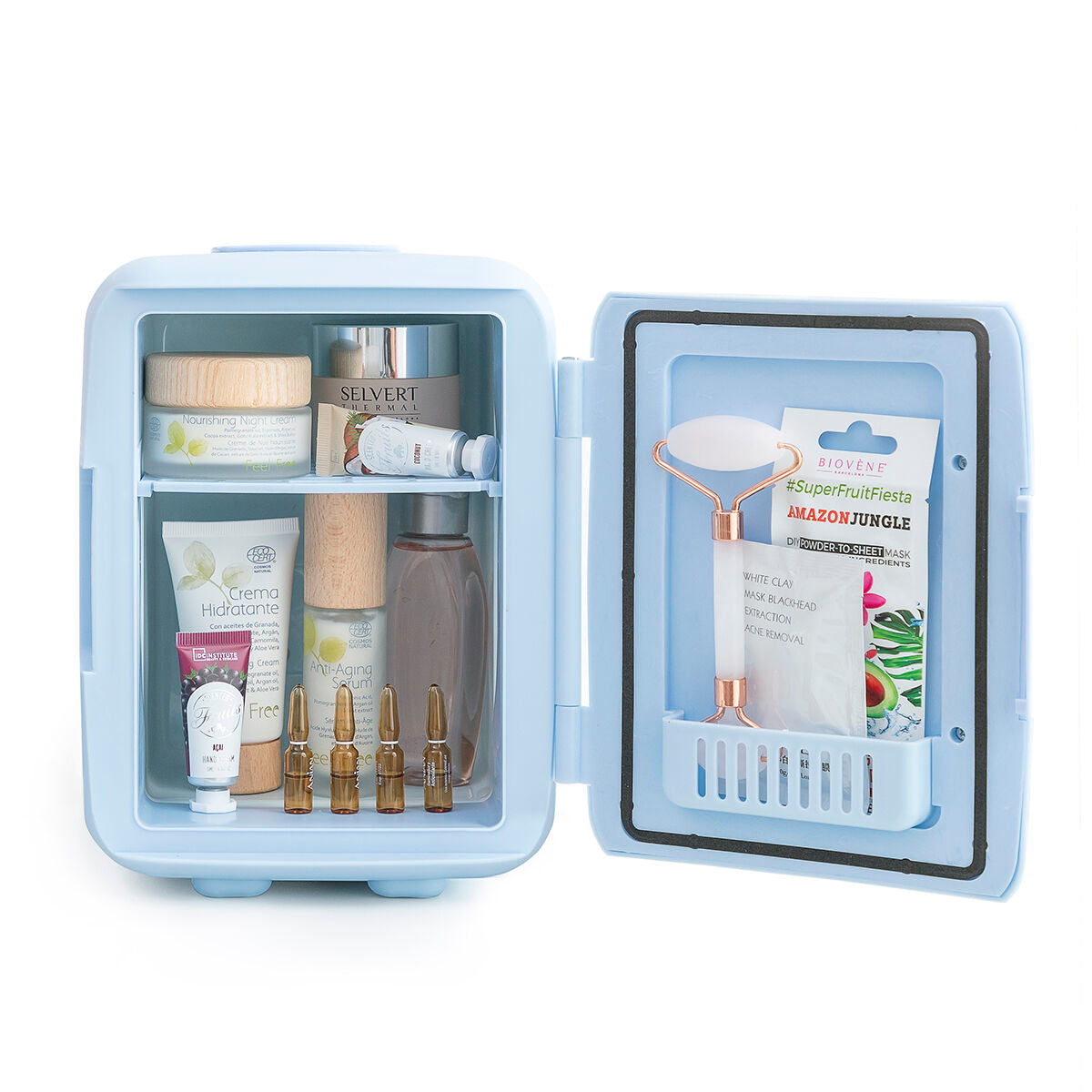 Mini Cosmetics Fridge Frecos - InnovaGoods Maroc - Aylal Beauty Mini Cosmetics Fridge Frecos - InnovaGoods Maroc - Aylal Beauty