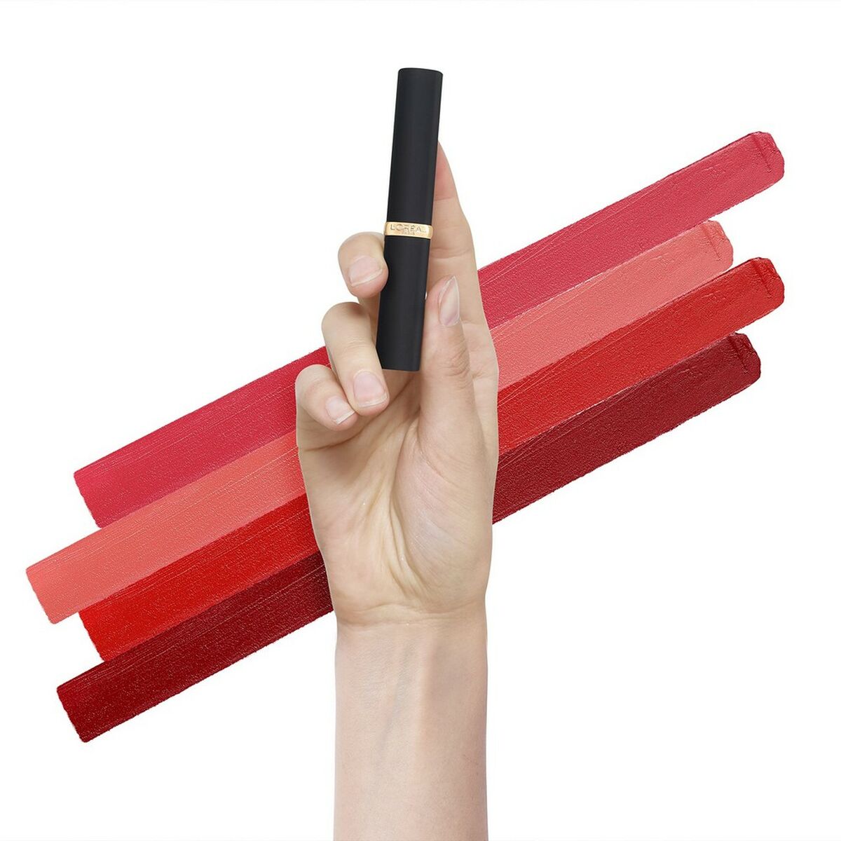 Lipstick Color Riche 336-le rouge avant-garde Matt - L'Oreal Make Up Maroc - Aylal Beauty