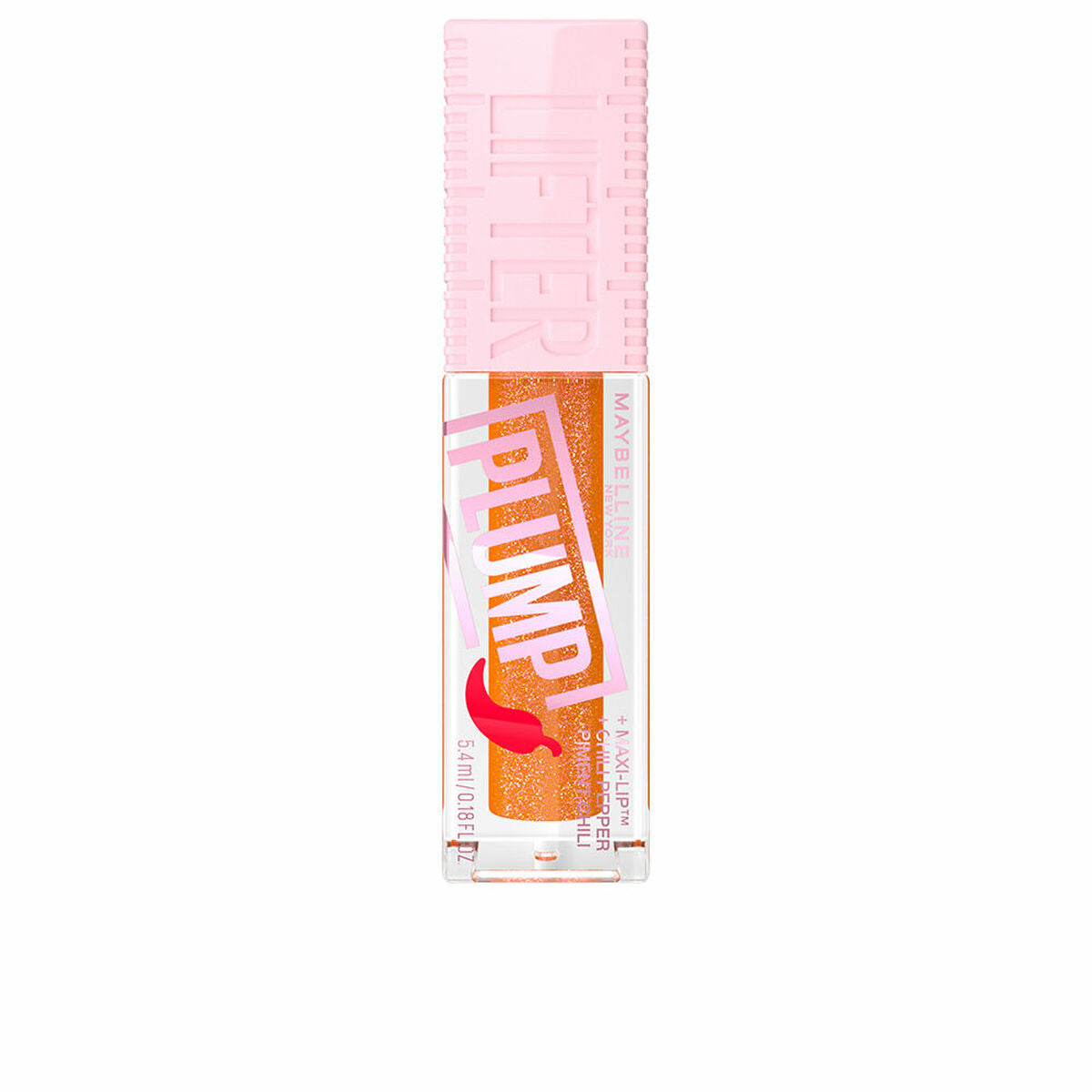 Lip-gloss Plump Nº 008 Hot honey 5,4 ml Lip Volumiser - Maybelline Maroc - Aylal Beauty