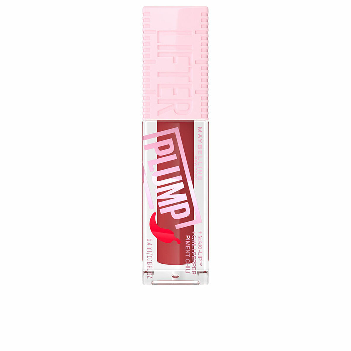 Lip-gloss Plump Nº 006 Hot chilli 5,4 ml Lip Volumiser - Maybelline Maroc - Aylal Beauty