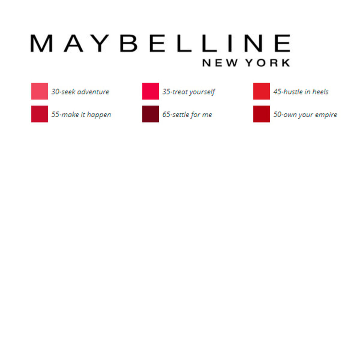 Lipstick Superstay Ink Maybelline | Maybelline | Aylal Beauty