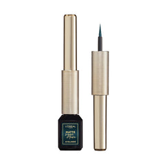 Eyeliner Matte Signature 04-emeraude (3 ml) - L'Oreal Make Up Maroc - Aylal Beauty