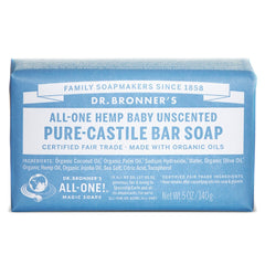 Soap Cake Dr Bronner's Baby 140 g - Dr Bronner's Maroc - Aylal Beauty