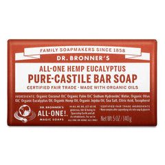Soap Cake Dr Bronner's 140 g Eucalyptus | Dr Bronner's | Aylal Beauty