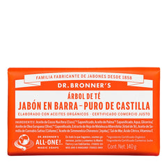 Soap Cake Dr Bronner's 140 g Tea tree - Dr Bronner's Maroc - Aylal Beauty