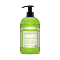 Liquid Soap Dr Bronner's Lemongrass Lime 710 ml - Dr Bronner's Maroc - Aylal Beauty