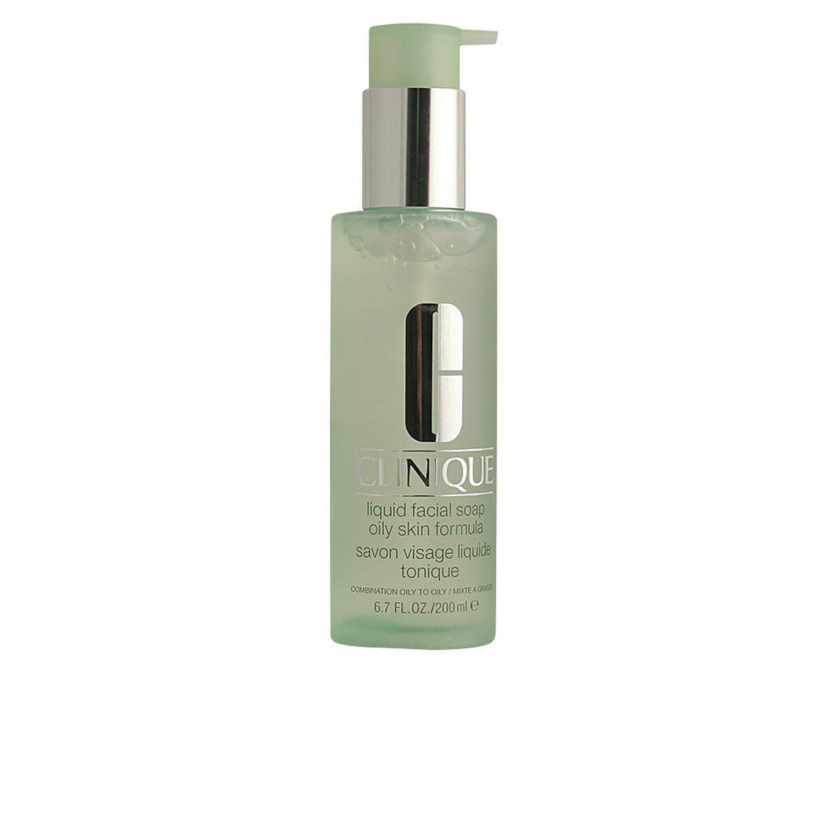 Facial Cleansing Gel Clinique Oily Skin With Pump (200 ml) - Clinique Maroc - Aylal Beauty