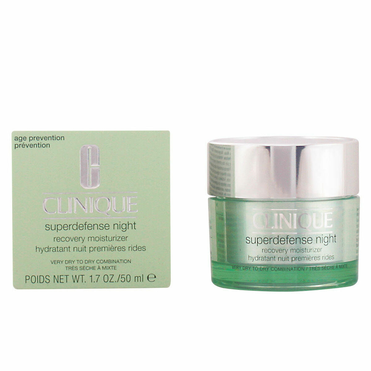 Anti-Ageing Cream Clinique Superdefense Night Ii 50 ml - Clinique Maroc - Aylal Beauty