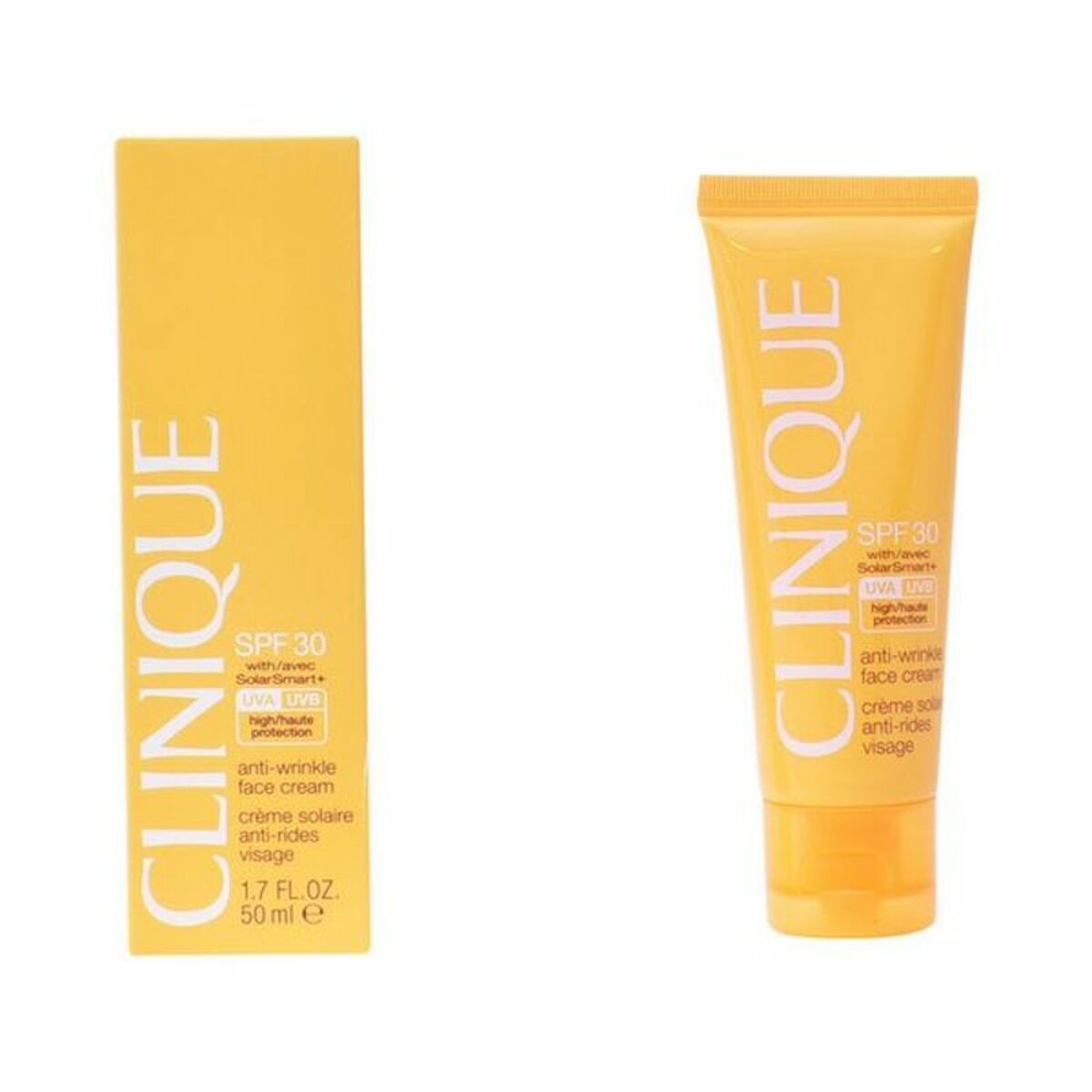 Facial Sun Cream Anti-wrinkle SPF 30 (50 ml) - Clinique Maroc - Aylal Beauty