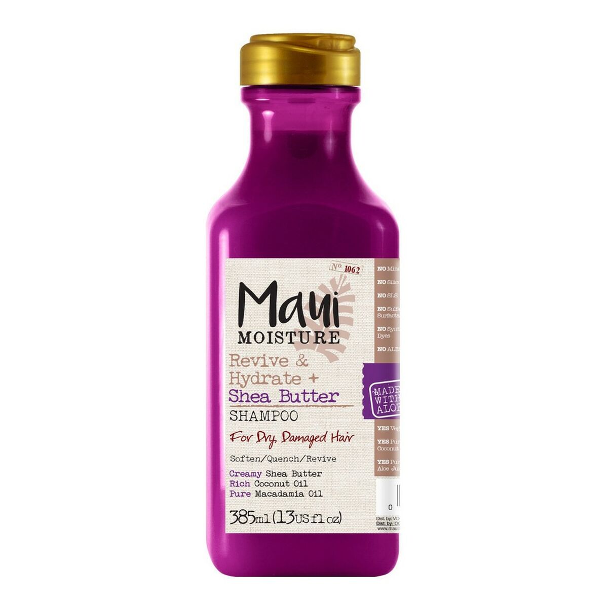 Restorative Shampoo Shea Butter (385 ml) - Maui Maroc - Aylal Beauty