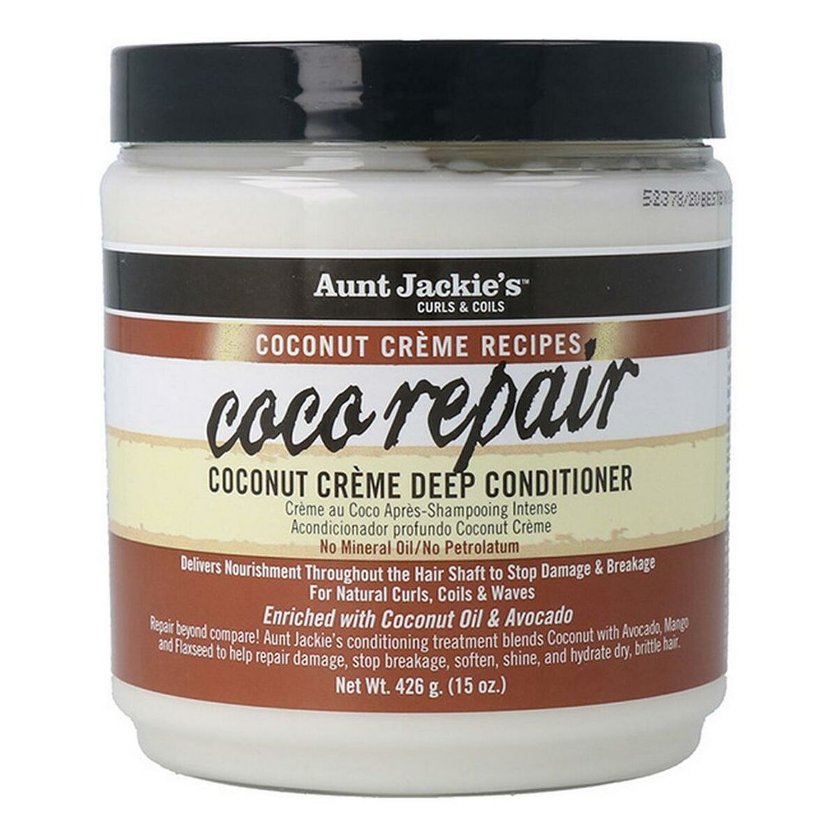 Conditioner Coconut (426 g) - Aunt Jackie's Maroc - Aylal Beauty