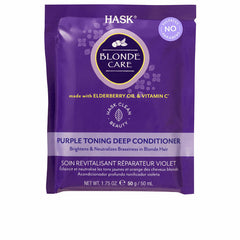 Colour Reviving Conditioner for Blonde Hair HASK Blonde Care 50 g - HASK Maroc - Aylal Beauty