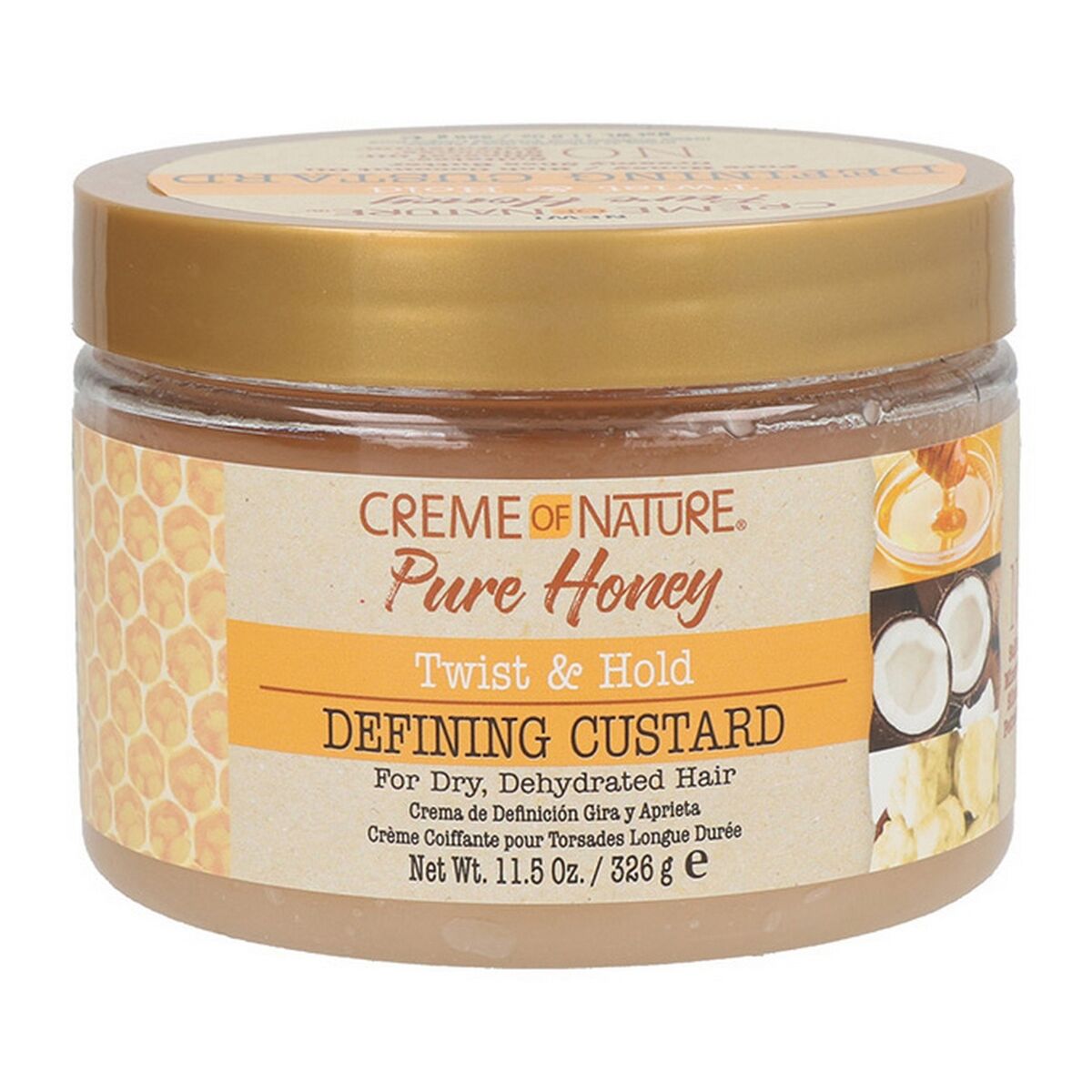 Conditioner ure Honey Twisted & Hold Defining Custard (326 g) - Creme Of Nature Maroc - Aylal Beauty