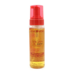 Fixing Mousse Argan Oil Creme Of Nature (207 ml) - Creme Of Nature Maroc - Aylal Beauty