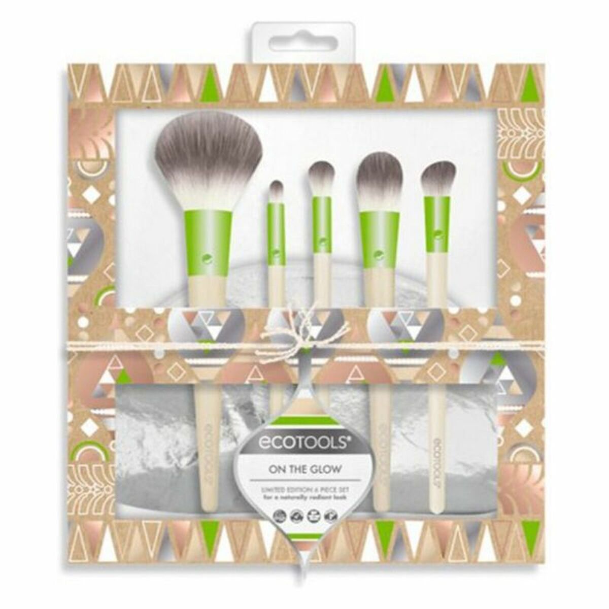 Set of Make-up Brushes Holiday Vibes 3146 6 Pieces (6 pcs) - Ecotools Maroc - Aylal Beauty