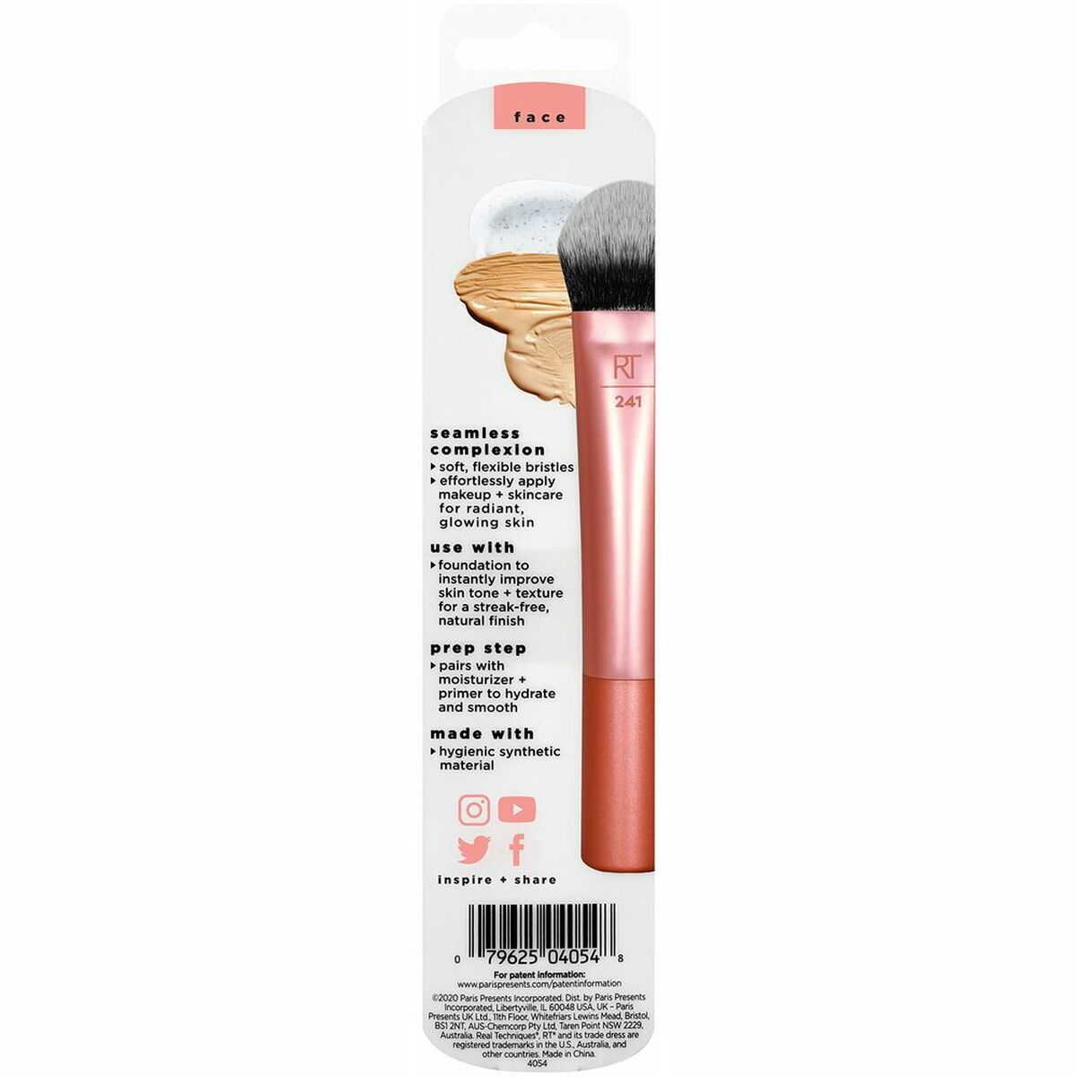 Make-up Brush 4054 (1 Unit) (1 uds) - Real Techniques Maroc - Aylal Beauty